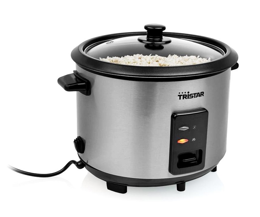 Cuoci Riso (rice cooker) da 1.8 l. e coperchio in vetro -Tristar